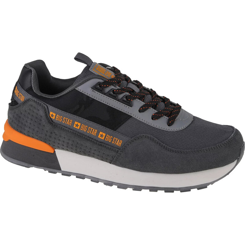 Tmavosivé pánske tenisky Big Star Shoes LL174375 39550863