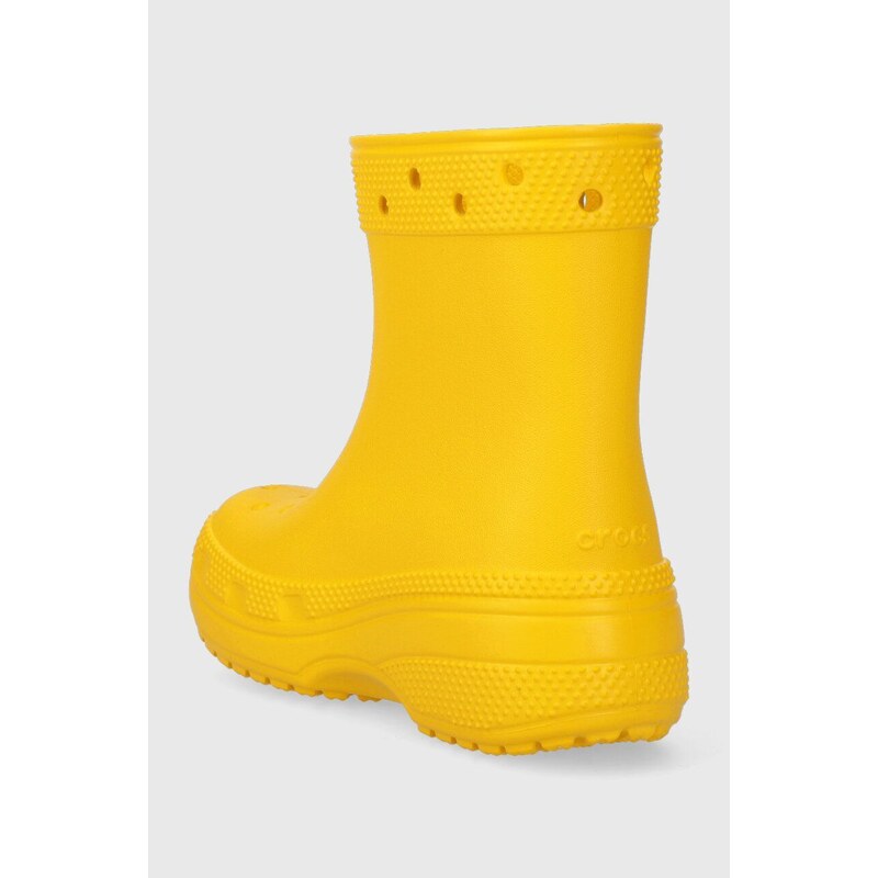 Detské gumáky Crocs žltá farba