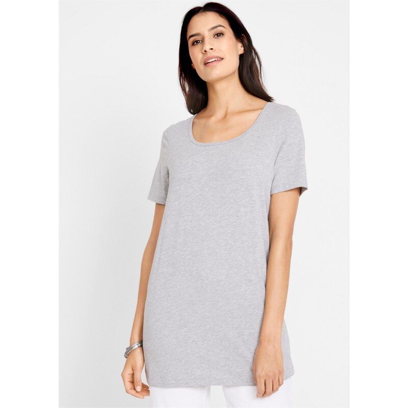 bonprix Dlhé tričko, 2 ks, farba čierna 45031102