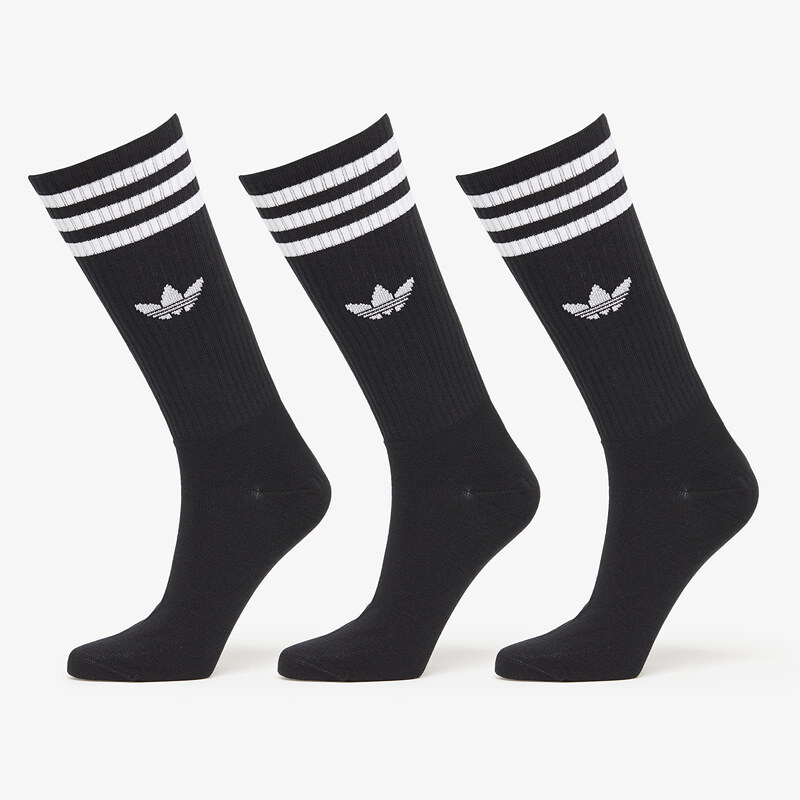 adidas Originals Ponožky adidas High Crew Sock 3-pack Black M 44811700