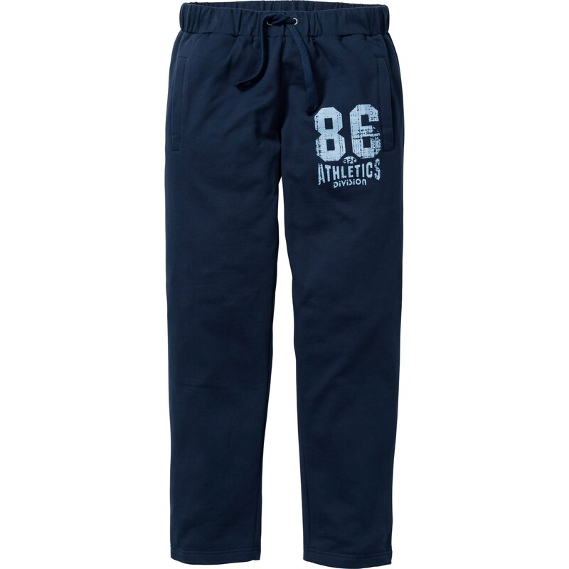 bonprix Teplákové nohavice so športovými detailmi, z čistej bio bavlny 44734400