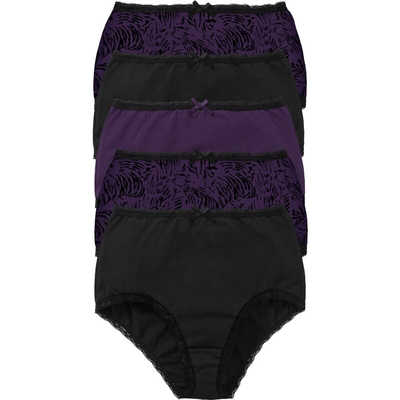 bonprix Nohavičky s vysokým pásom, farba čierna 44741639