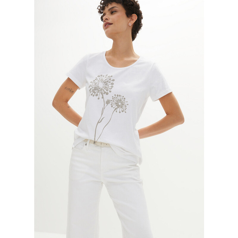 bonprix Tričko, farba biela 44742079