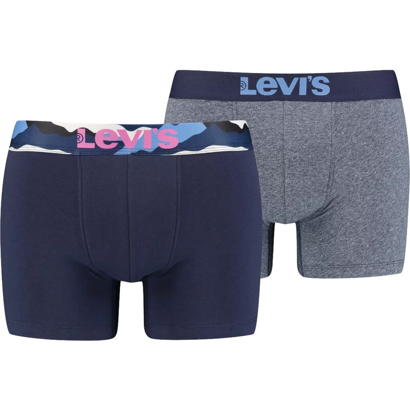 Modro-sivá sada boxeriek Levis Boxer 2 Pairs Briefs 37149-0591 28000392