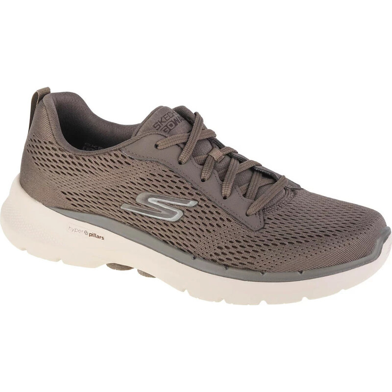 Hnedé pánske tenisky Skechers Go Walk 6 Avalo 216209-TPE 32039494