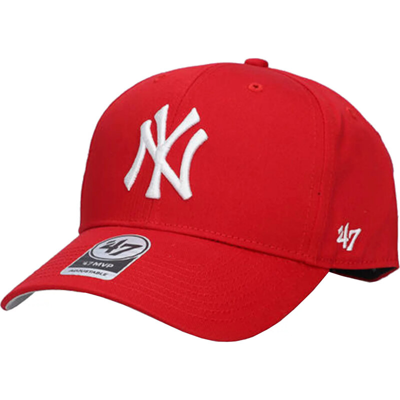 BASIC Červená chlapčenská šiltovka 47 Brand MLB New York Yankees Kids 35493575
