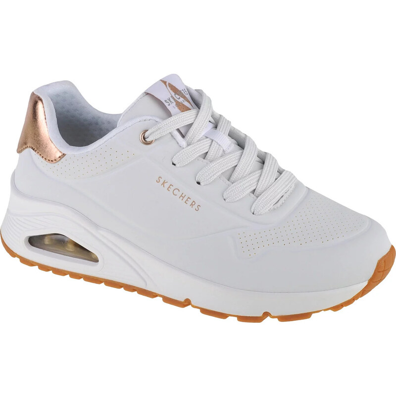 Biele dámske tenisky Skechers Uno-Golden Air 177094-WHT 36267008