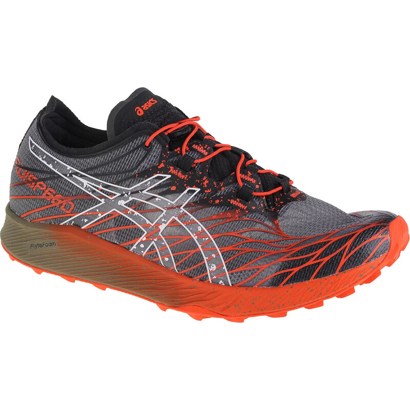 Sivo-oranžové pánske tenisky ASICS Fujispeed 1011B330-002 37799275