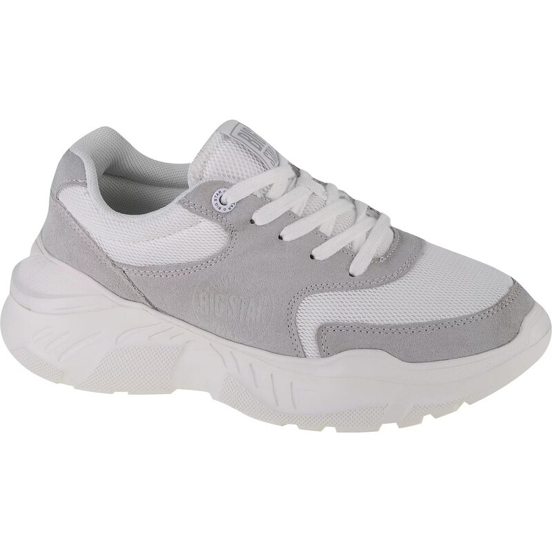 Bielo-sivé dámske tenisky Big Star Shoes JJ274A112 39550852