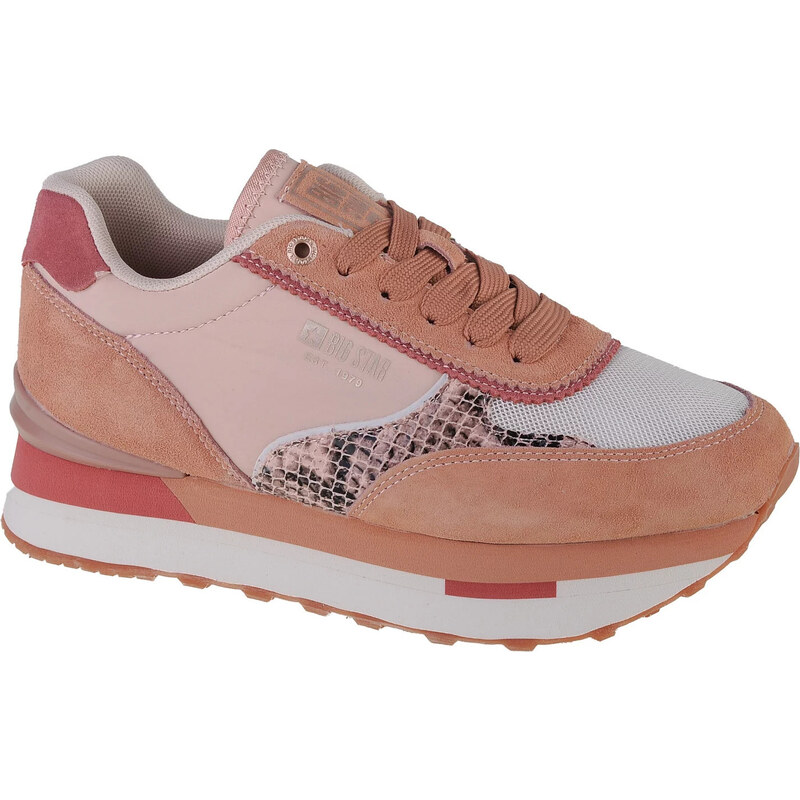 Oranžové dámske tenisky Big Star Shoes LL274366 39550856