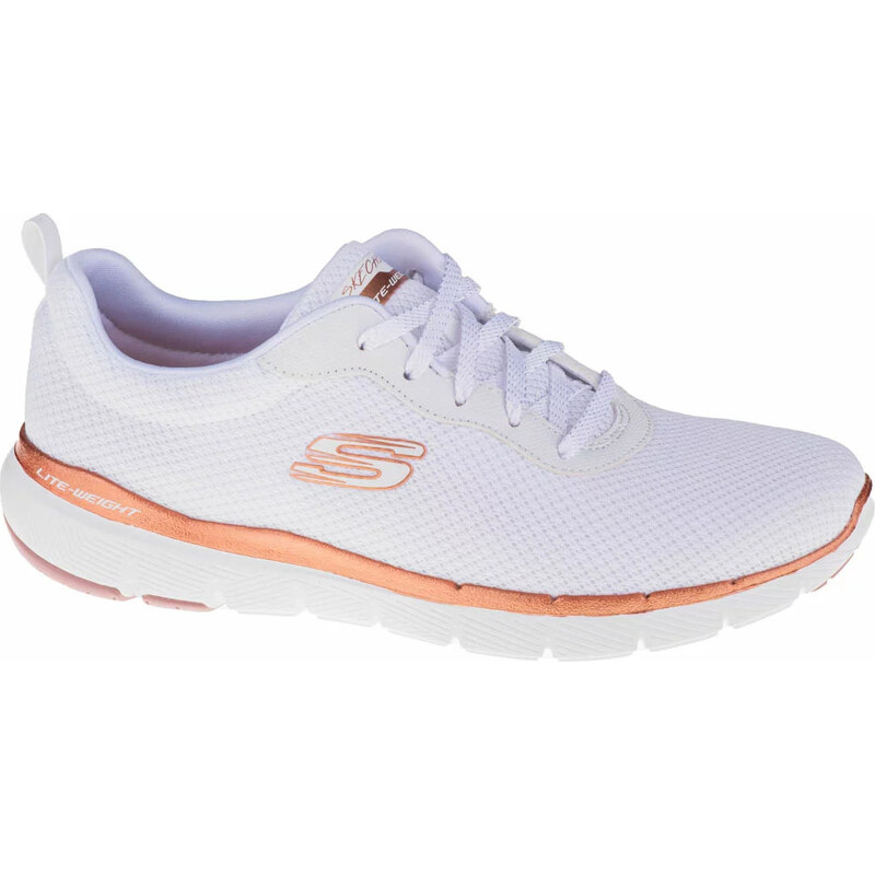 Biele dámske tenisky Skechers Flex Appeal 3.0 13070-WTRG 44071129