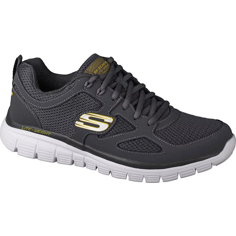 Tmavosivé tenisky Skechers Burns Agoura 52635-CHAR 64480853