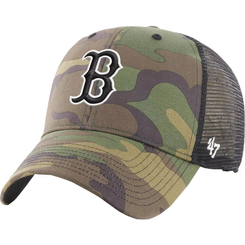BASIC Maskáčová šiltovka 47 Brand MLB Boston Red Sox Cap B-CBRAN02GWP 41024387