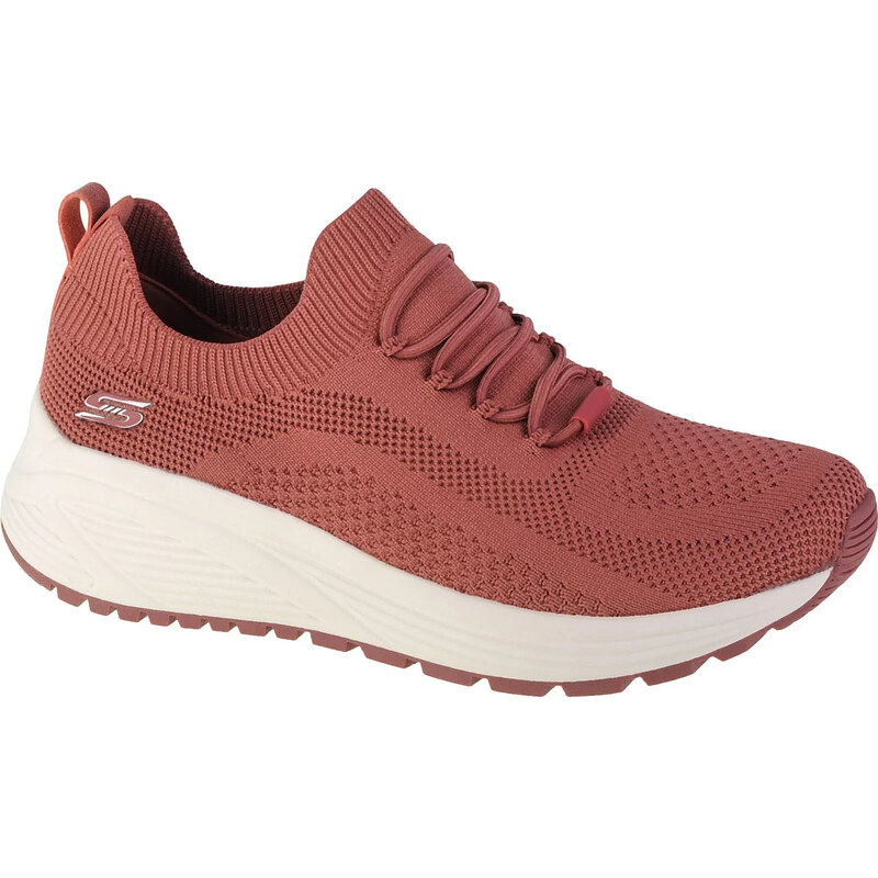 Červené dámske tenisky Skechers Bobs Sport Sparrow 2.0 117027-ROS 34444979