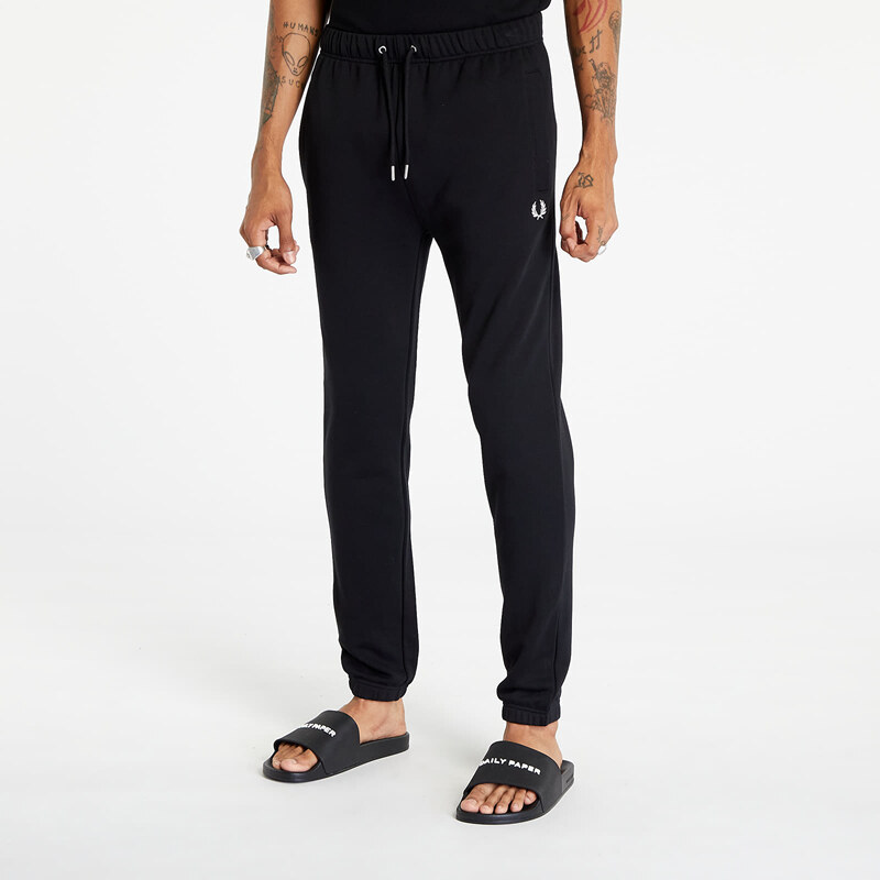 Tepláky FRED PERRY Loopback Sweatpant Black M 54993023