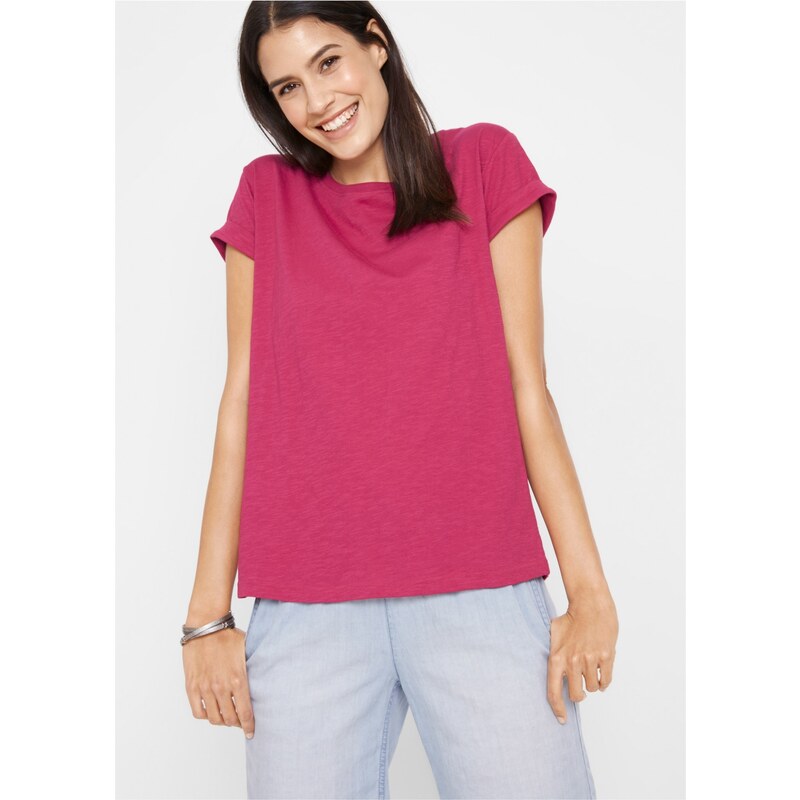 bonprix Boxy tričko, farba ružová 44733521