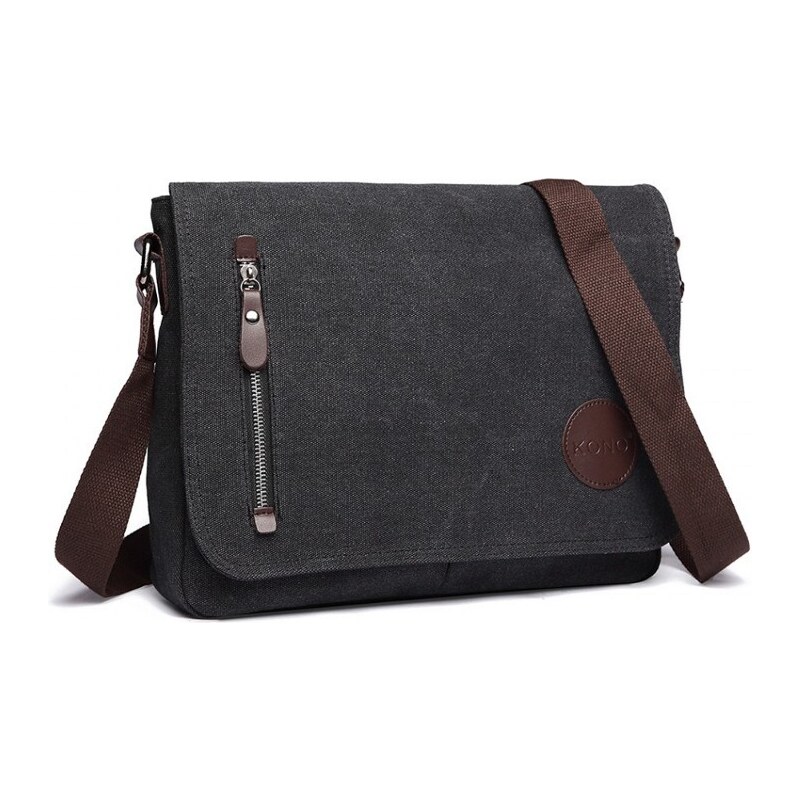 Konofactory Čierna malá príručná taška Office - veľ. S 44848539