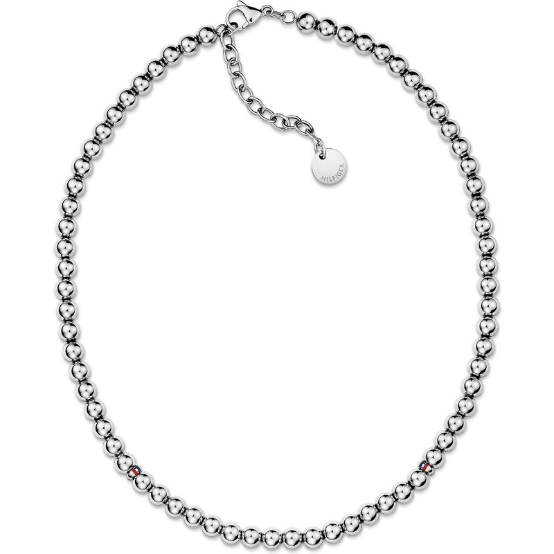 Tommy Hilfiger Oceľový náhrdelník z korálikov 2700792 66580056