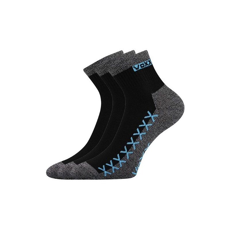 VECTOR stredné športové ponožky Voxx Čierna 39-42 1 pár 44887033