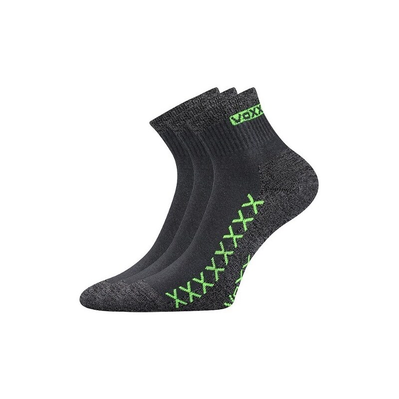 VECTOR stredné športové ponožky Voxx Tm. sivá 39-42 1 pár 47518109