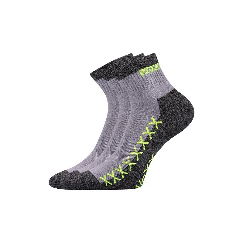 VECTOR stredné športové ponožky Voxx Sv. sivá 43-46 1 pár 50837956