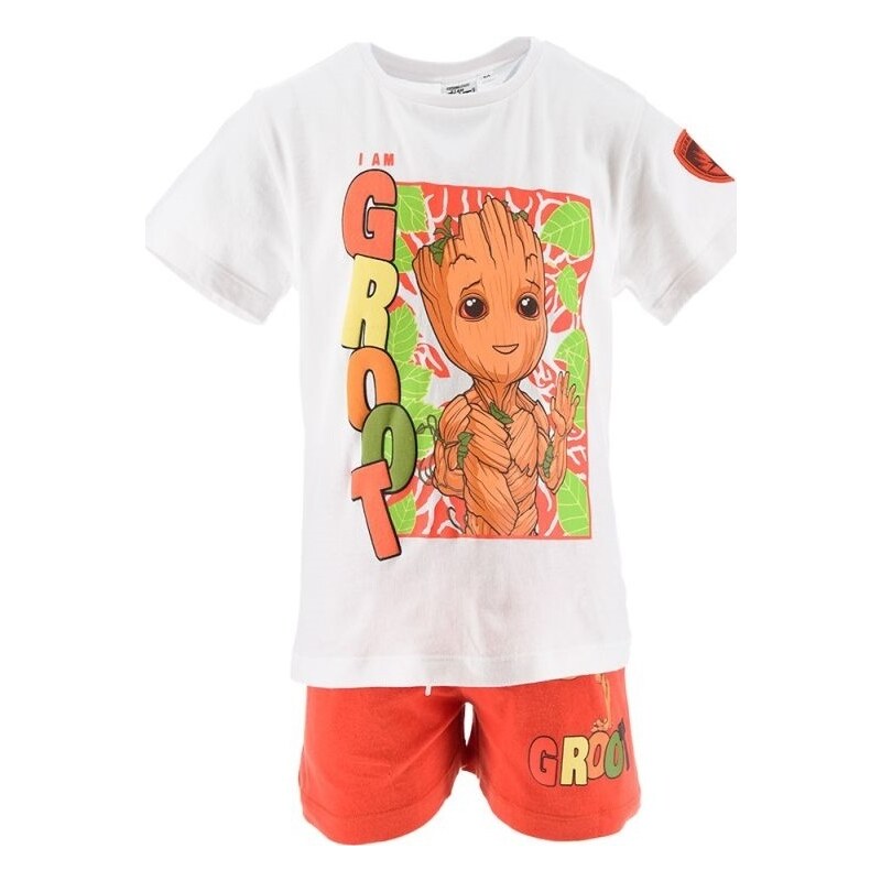 Bielo-červený letný set Marvel Groot 44905203