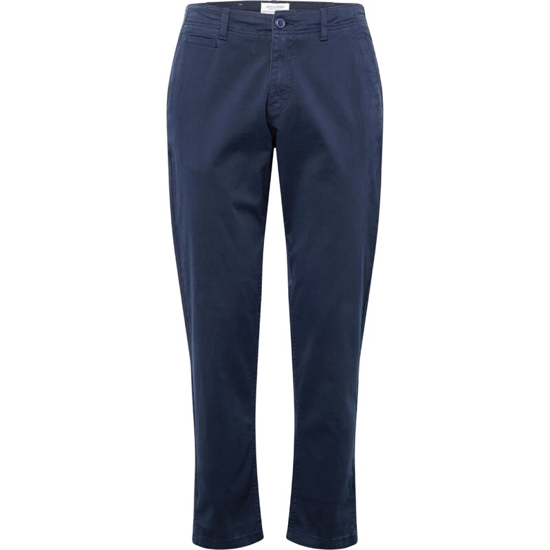 JACK & JONES Chino nohavice Stace Harlow námornícka modrá 44905887