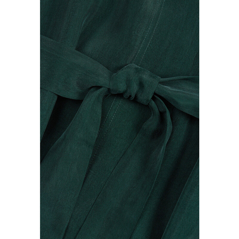 ŠATY GANT RELAXED UTILITY SHIRT DRESS zelená 38