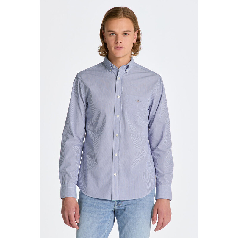 KOŠEĽA GANT REG POPLIN BANKER SHIRT COLLEGE BLUE 49041251