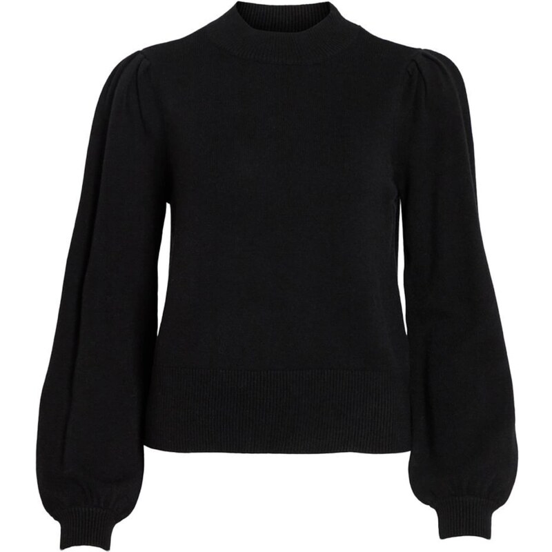 VILA Sveter VIRil čierna 65868482