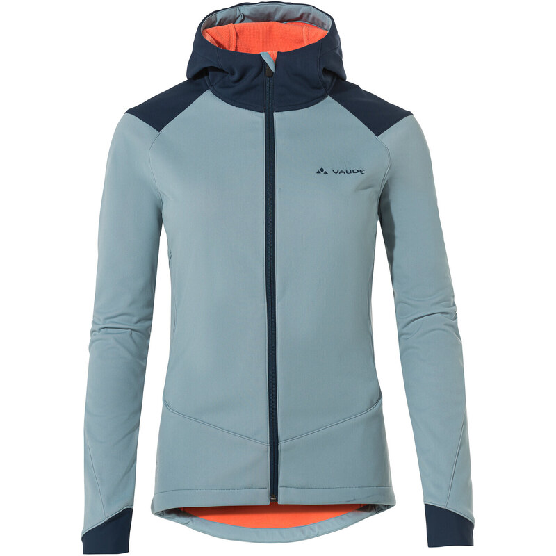 Vaude Qimsa Softshell Jacket cyklistická bunda, dámska, matná modrá 44932560