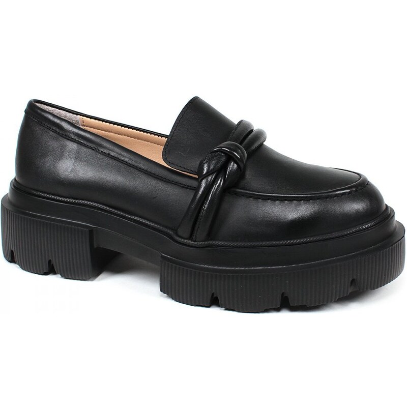 Secretshoes Slip on topánky MO165-16 ČIERNA 44934144