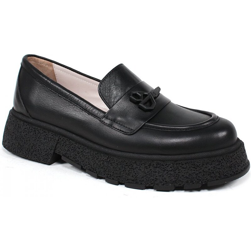 Secretshoes Štýlové mokasíny AQ940 3 ČIERNA 44934193