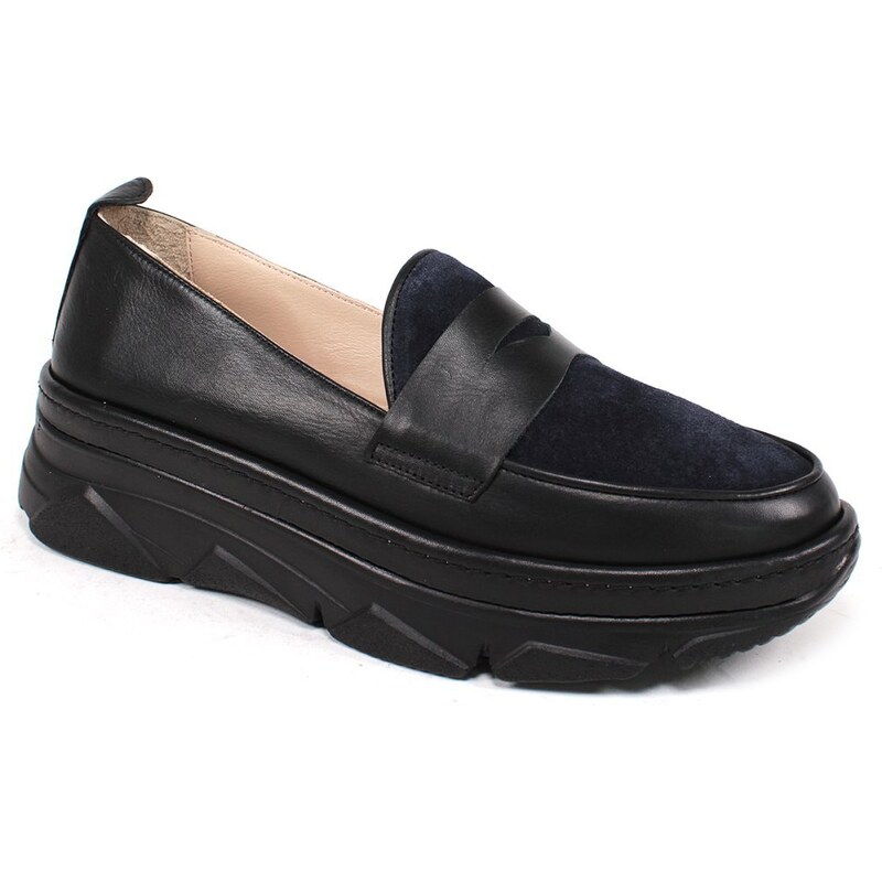 Secretshoes Slip on sneakersy MA3010.209R01.20 MODRÁ/ČIERNA 44934198