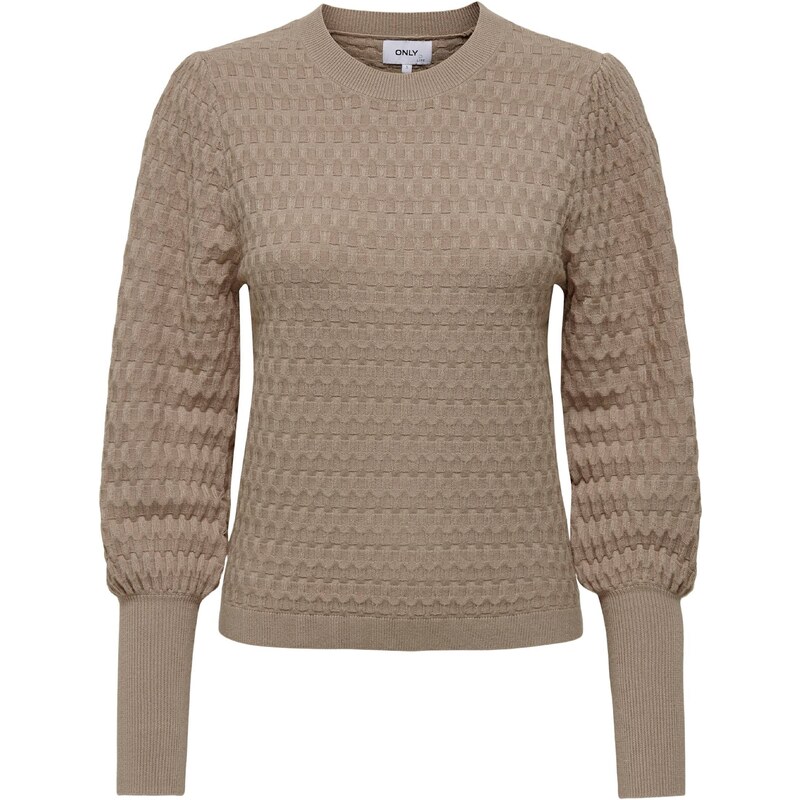 ONLY Sveter ONLFaye tmavobéžová 46562614