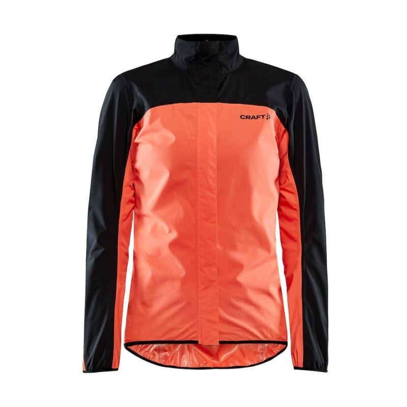 Craft core endur hy cyklistická bunda, dámska, čierno-oranžová 44953167