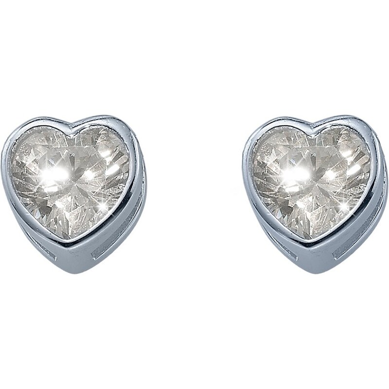 CRYSTalp Romantické strieborné náušnice s kryštálmi 40527.S 66594552