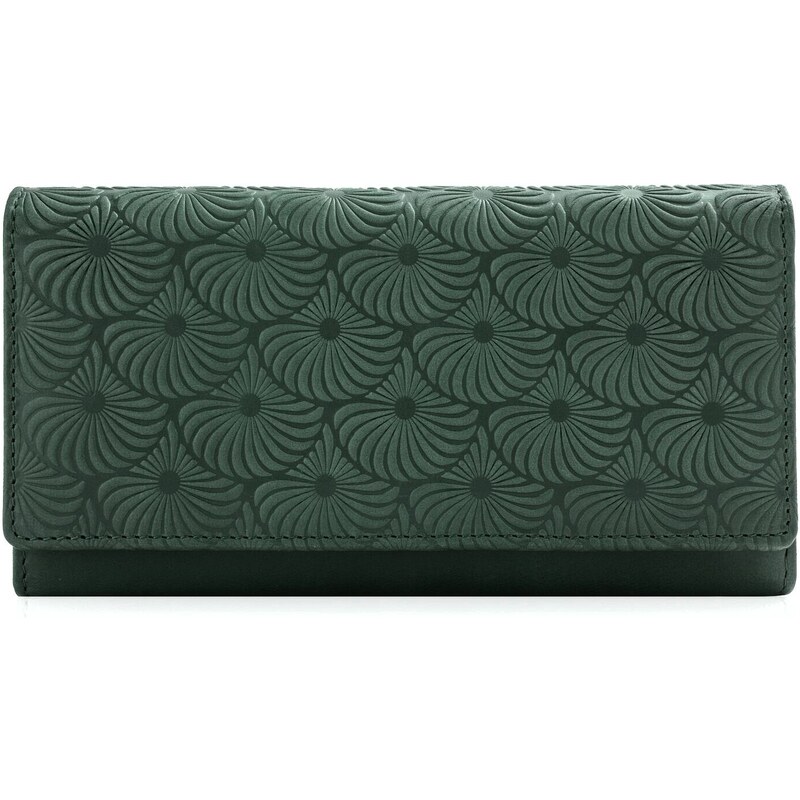 PAOLO PERUZZI Kožená dámska peňaženka IN-57-GR | zelená IN-57-GR 44961642