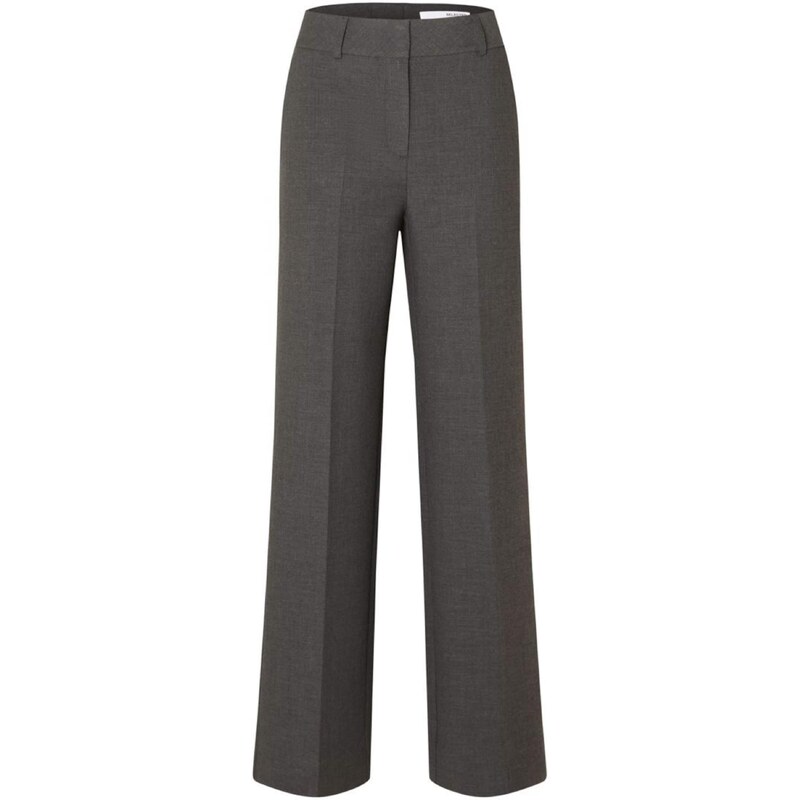 SELECTED Nohavice s pukmi sivá / tmavosivá 54242529