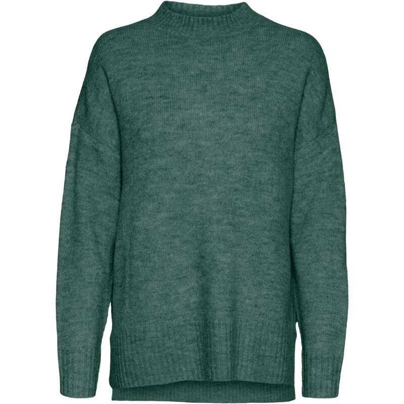 VERO MODA Sveter VMLefile smaragdová 66068488