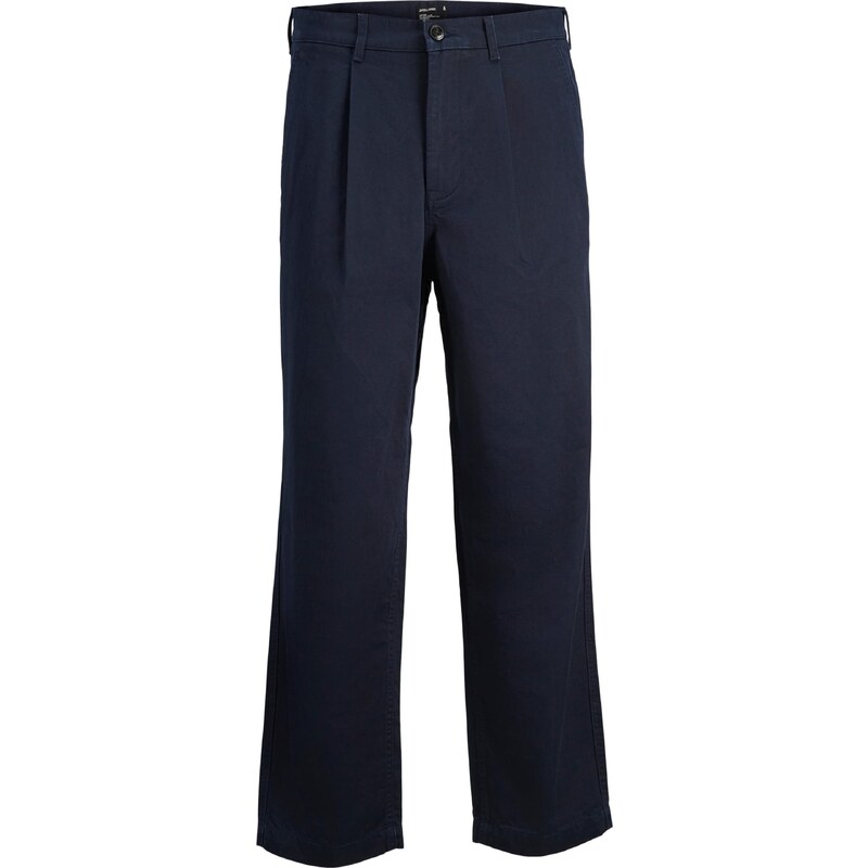 JACK & JONES Plisované nohavice KARL HOWARD tmavomodrá 47194768
