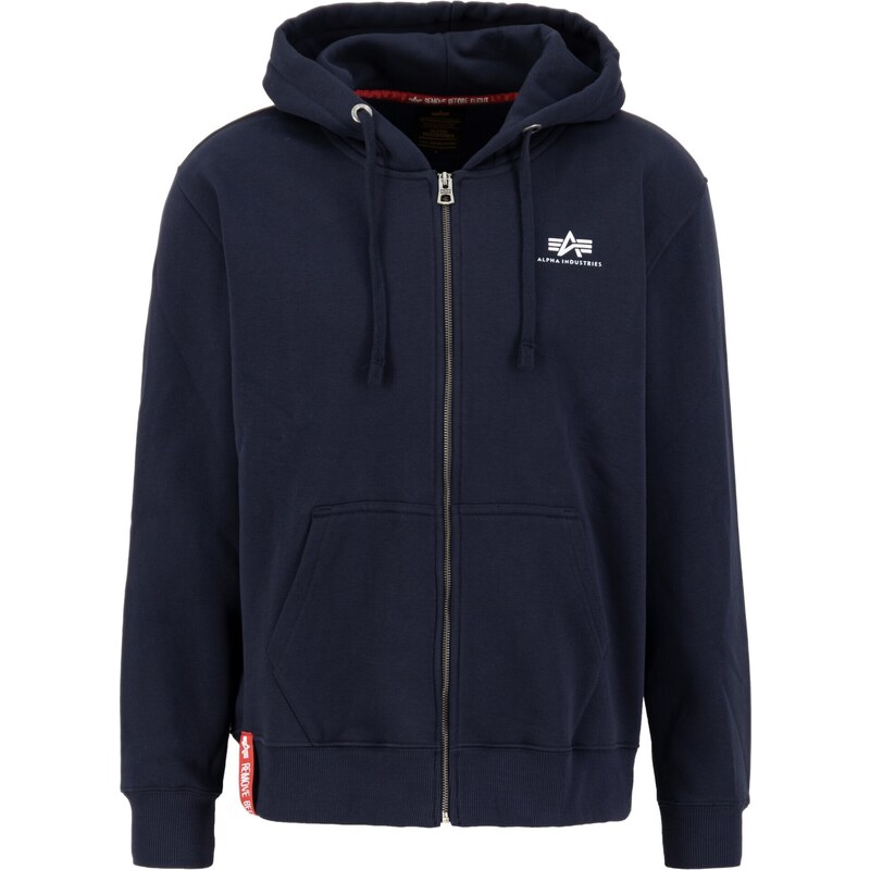 ALPHA INDUSTRIES Tepláková bunda tmavomodrá 32793332