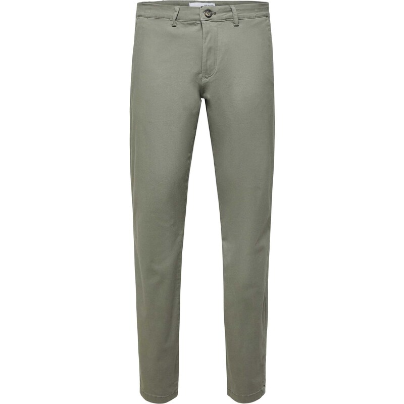 SELECTED Chino nohavice Miles Flex kaki 46803515