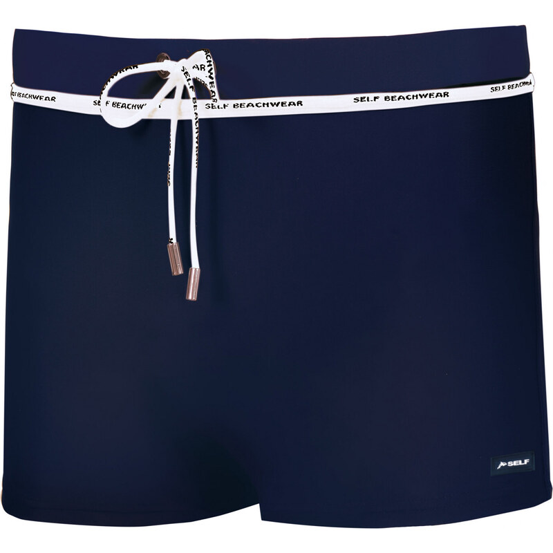 Pánske plavky L4 8 tm. modré - Self 49763373