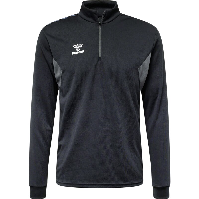 Hummel Športová mikina AUTHENTIC sivá / čierna / biela 65791405