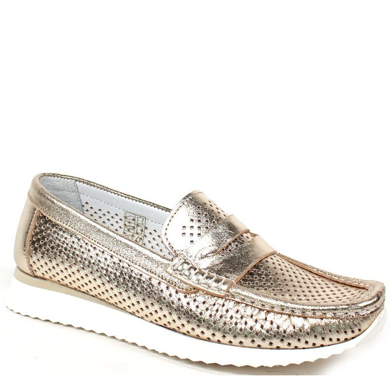 GLS Ľahké kožené mokasíny 49373314