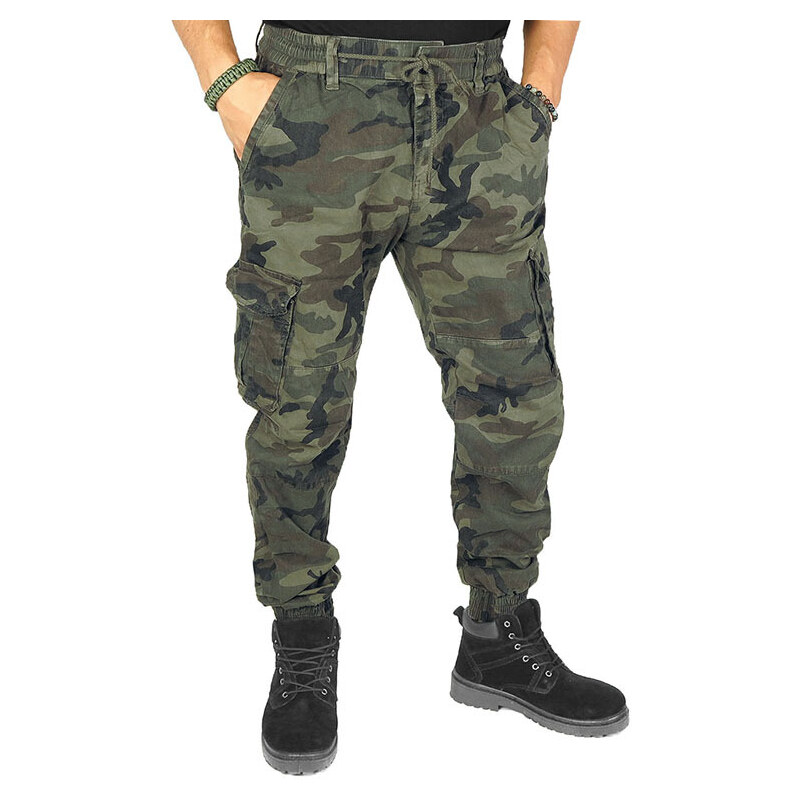 Pánske kapsáče Loshan Army Green 8086-K-25 45009800