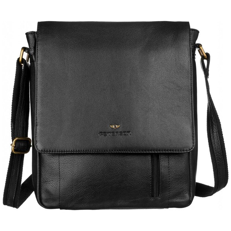Peterson Veľká pánska kožená taška cez rameno (GT193) 45009930