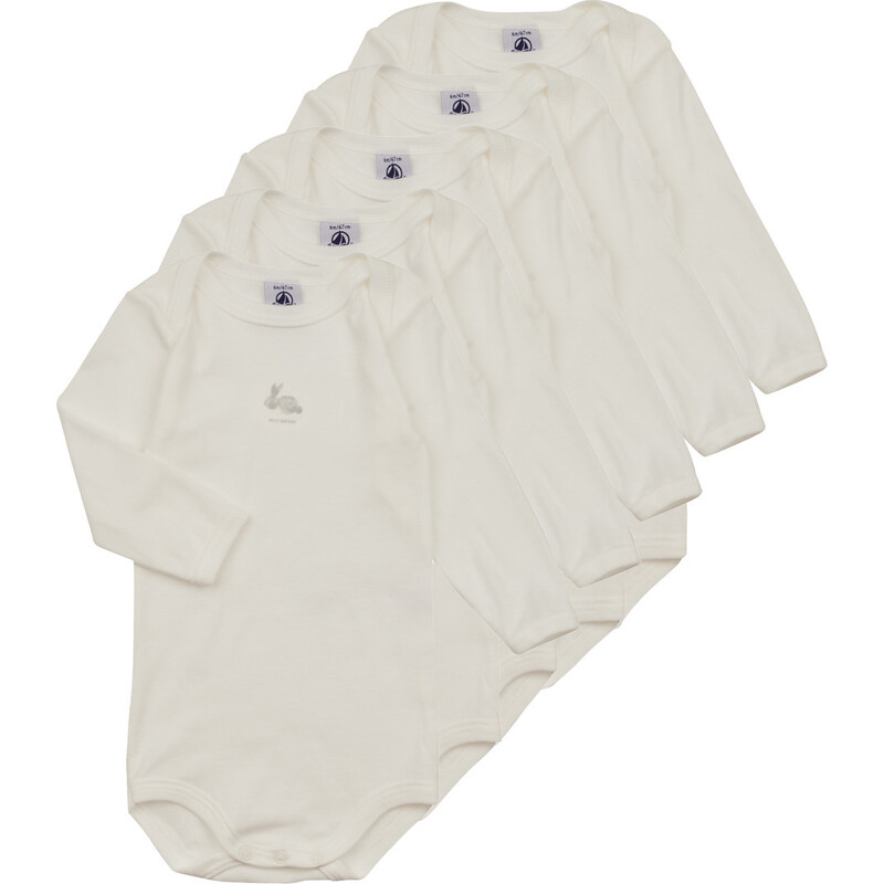 Petit Bateau Pyžamá BODY US ML PACK X5 Petit Bateau 45083645