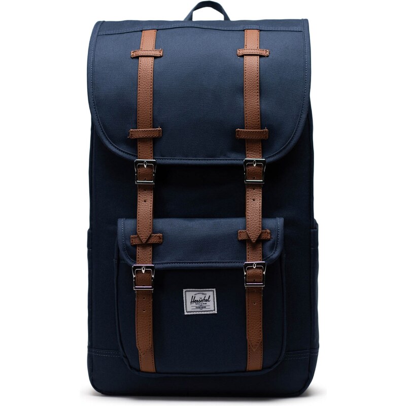 Herschel Batoh Little America námornícka modrá / hnedá 47068014